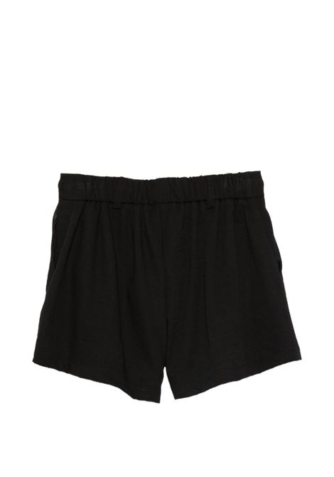 Shorts con bottoni Lù-Lù BY MISS GRANT | LL4273NERO